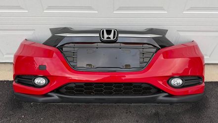 RED HONDA HR-V HRV FRONT BUMPER 2016 2017 2018