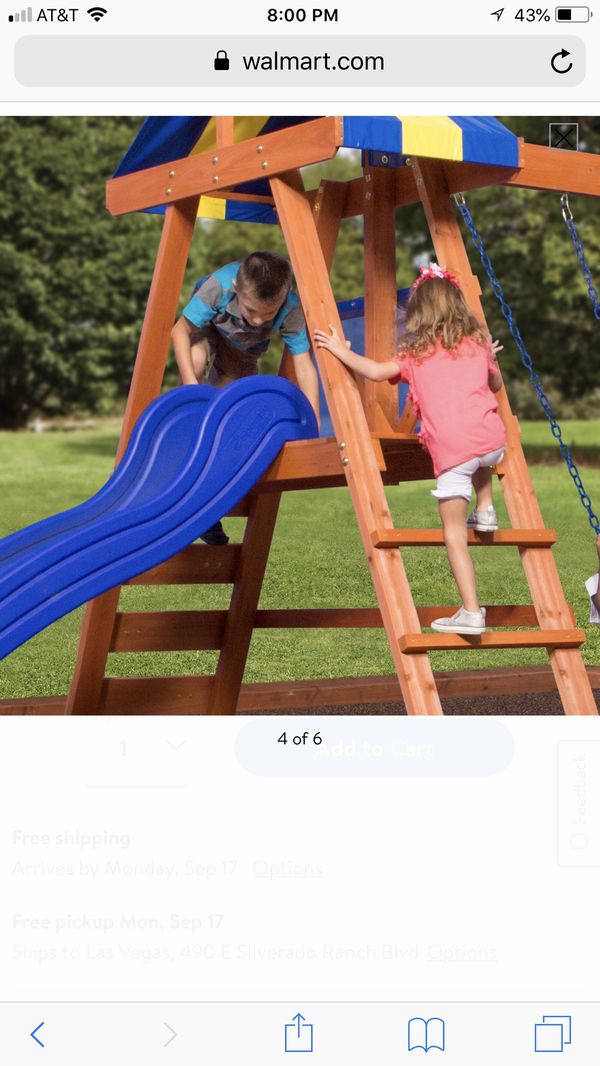 Backyard Discovery Scenic Heights Wooden Cedar Playhouse For In Backyard Discovery Scenic Heights Wooden Cedar Playhouse For In Victorville Ca Offerup