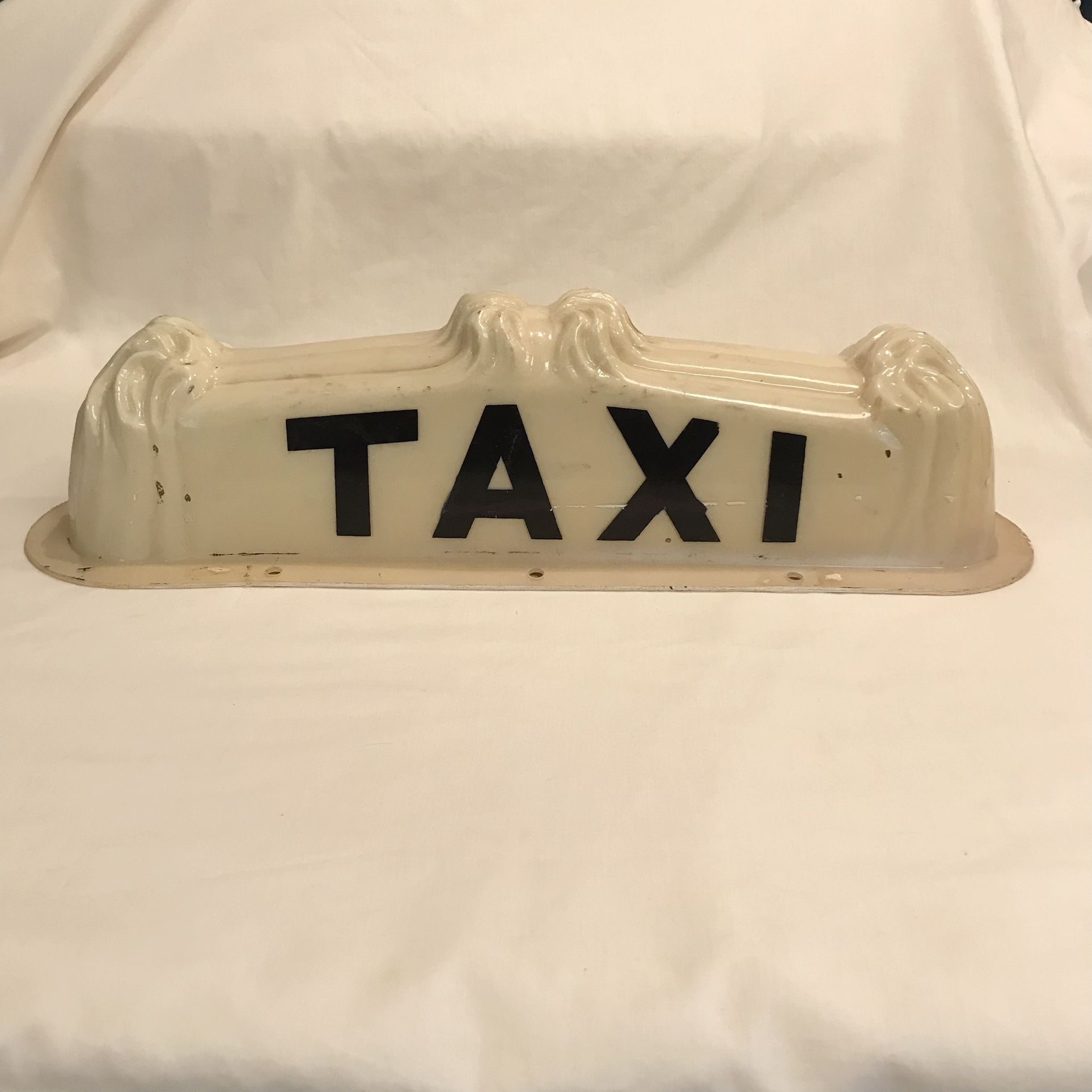 Vintage Taxi Roof Light