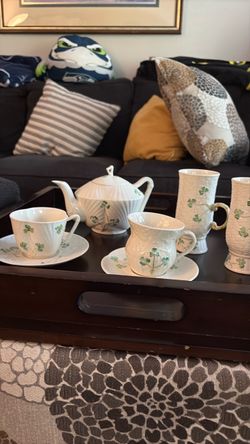 Belleek tea set
