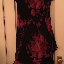 New - Made in India- 100% polyester sleeveless dress with sequin accents