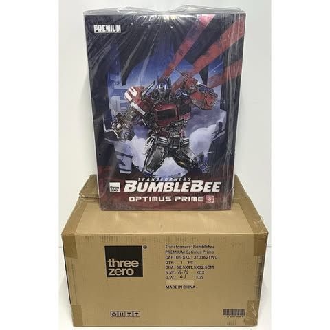 Threezero 3Z01621W0 Transformers Bumblebee Premium Optimus Prime 19" Figure