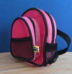 Miniature Build-A-Bear mini Backpack 4.5-inch