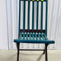 Hand-painted Foldable Chair