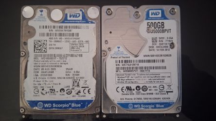 Laptop Hard Drives