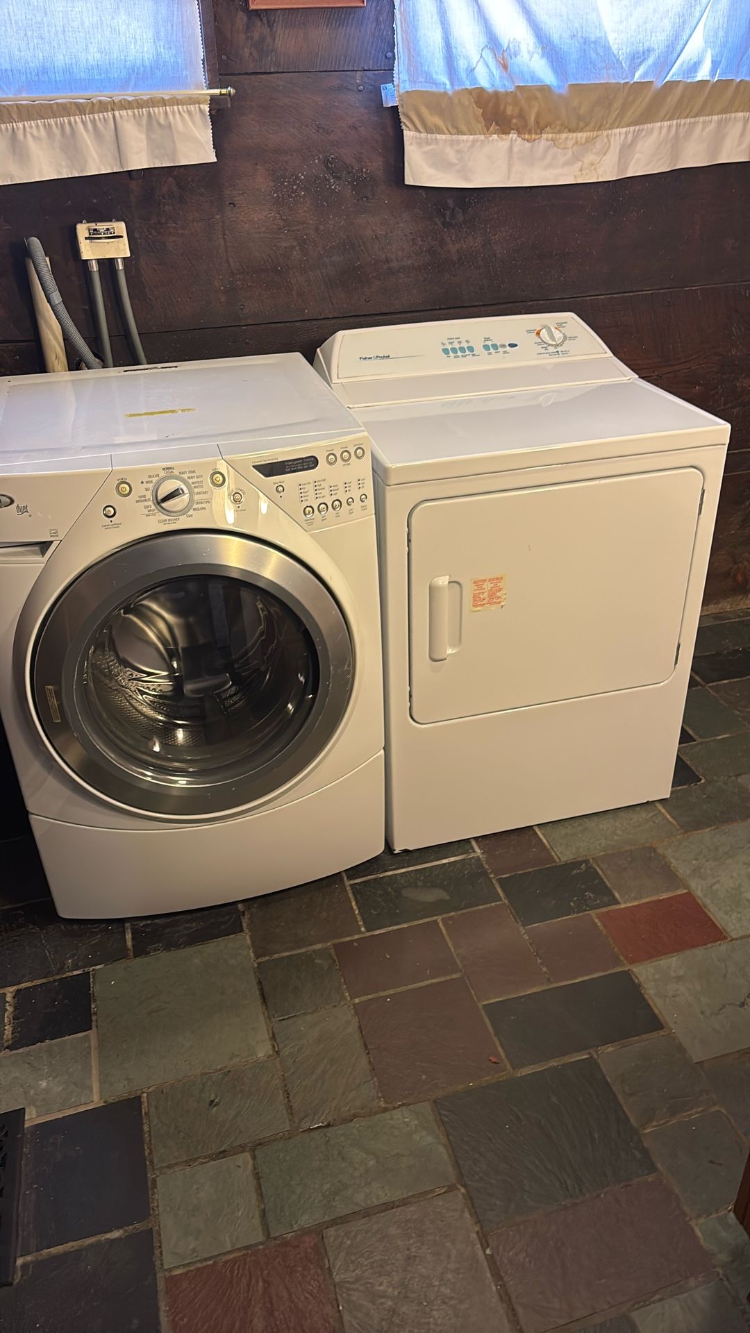 Washer And Gas Dryer Working FREE