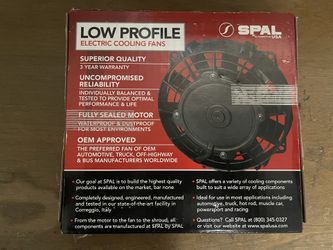 Spal Fan 6.5in New