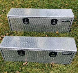 Pair of Buyers  Aluminum Truck Tool Box