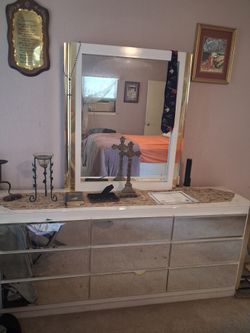 Vintage mirror bedroom  set