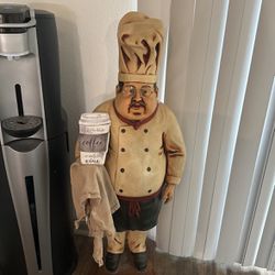 Little Statue Of A Chef