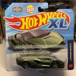 🇮🇹 Hot Wheels 2026 - XL Green Lambo Lamborghini Sian FKP 37 - 9/24 - 1:43