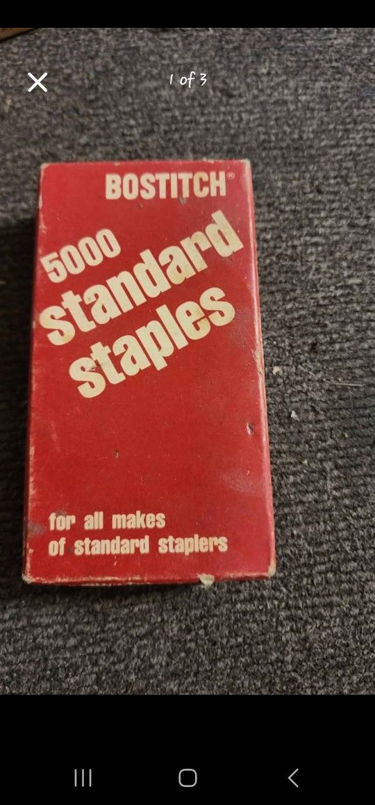 Vintage Bostitch Staples