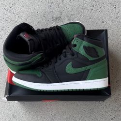 Jordan 1 Pine Green Black