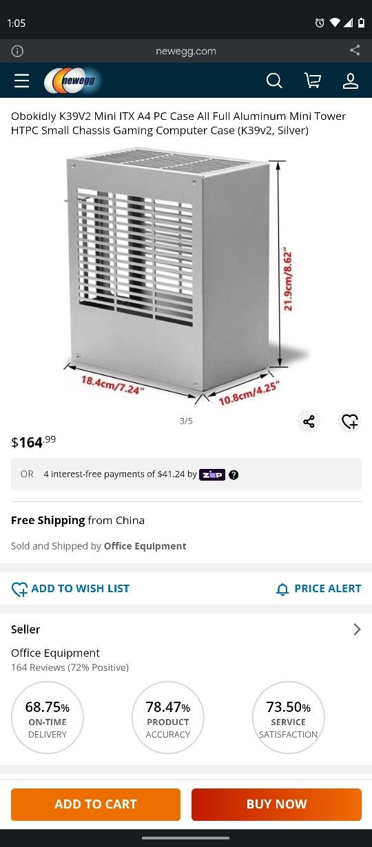 SGPC K39 V2 Mini iTX PC Case