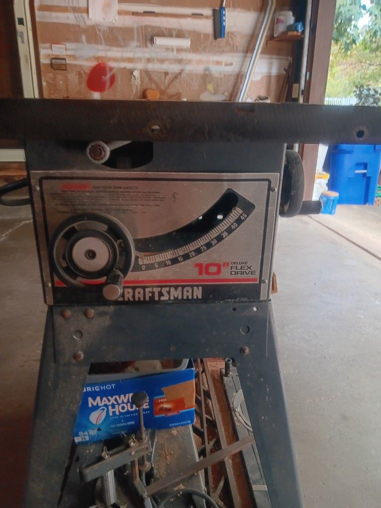 Craftsman 10 Inch Table Saw