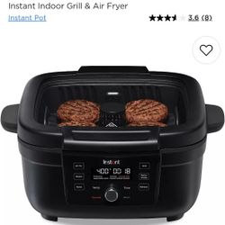 6-in-1 appliance Instant pot Indoor Grill & Air Fryer