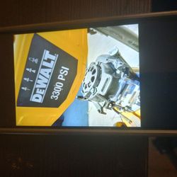 3300 PSI DeWalt Pressure Washer Honda Motor Needs Gas Tank Like Now