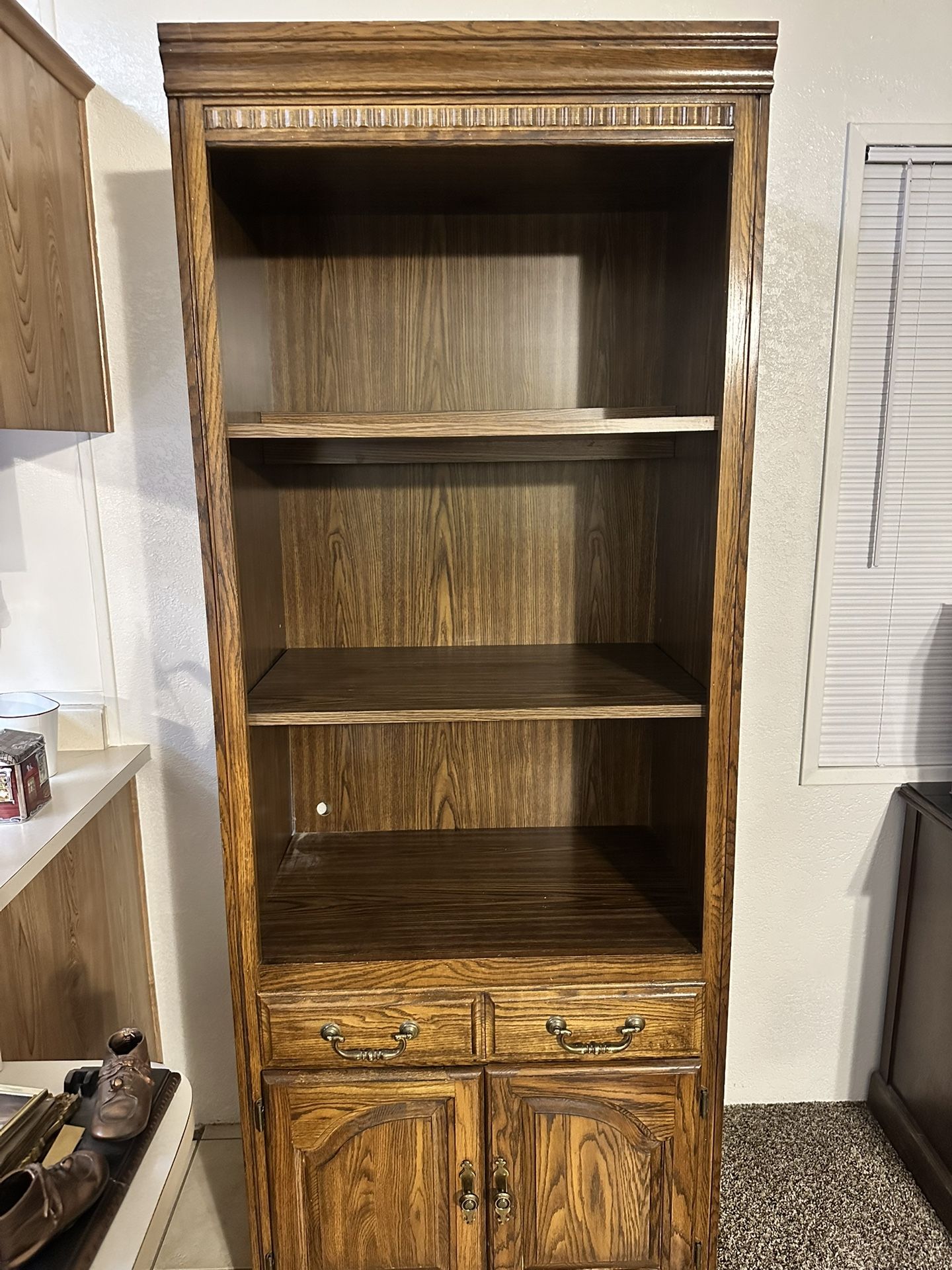 Two Wooden Bookcases