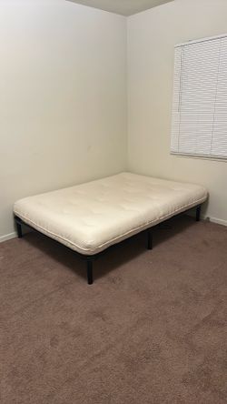 Full size Bed frame + mattress