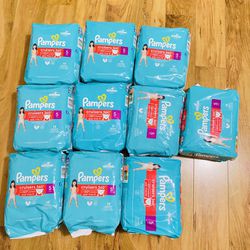 Pamper diapers size 5/6