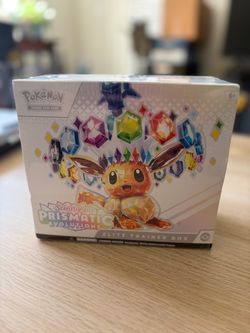 Pokemon Trading Cards Prismatic Evolutions Elite Trainer Box