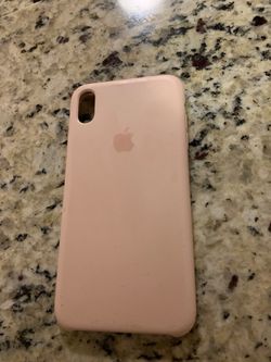 Apple original pink iPhone X max case