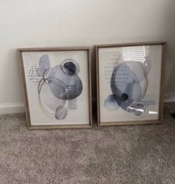 2- modern wall decoration $25