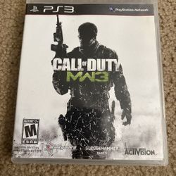 Call Of Duty MW3 For PlayStation 3