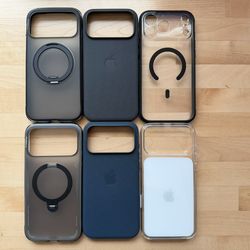(5) iPhone 17 Pro Max Cases (Torras, Apple, DBrand)