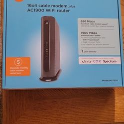 Cable Modem Plus Wifi Router