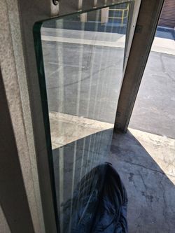 Glass for table