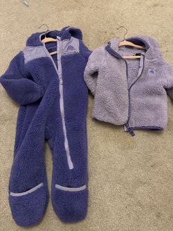 Snozu Fleece Onesize and Jacket - 18 Months