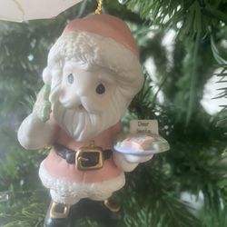 Precious Moments Santa Christmas Ornament 