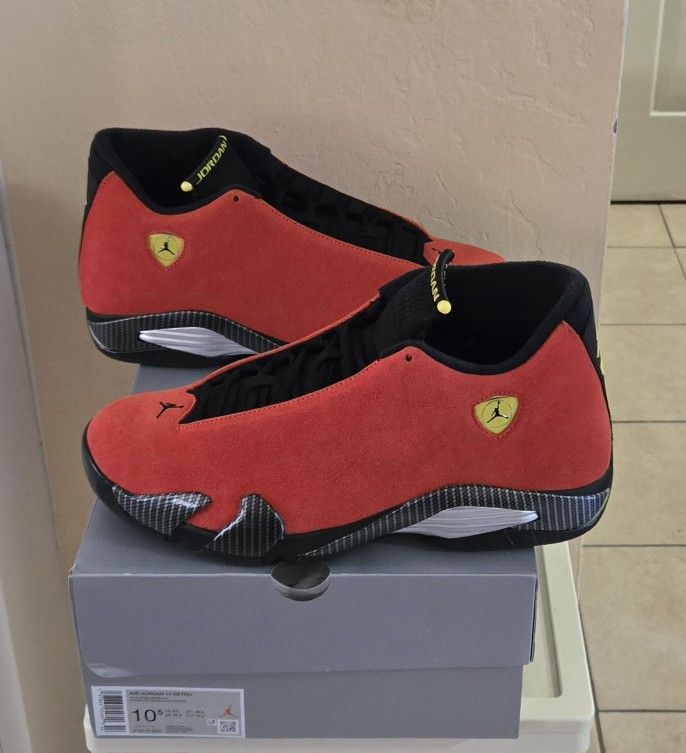 Jordan 14 Retro Ferrari (2025) Size 10.5m Brand New 💯 Authentic/ Read Full Description