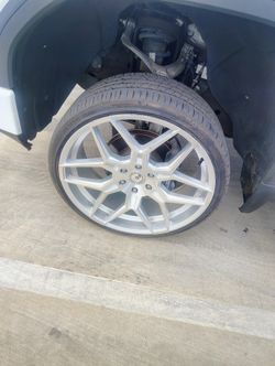 24" Rims And Tires