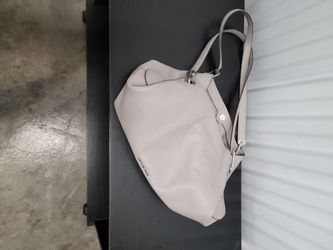 Michael Kors Grey Leather Handbag