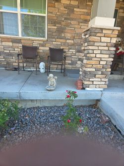 2Patio Chairs or 2poch chairs for sale