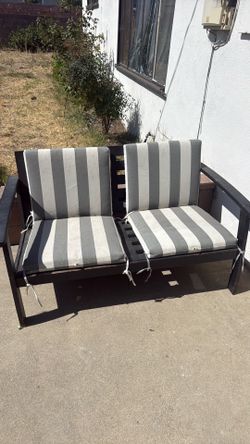 Patio Bench and Table