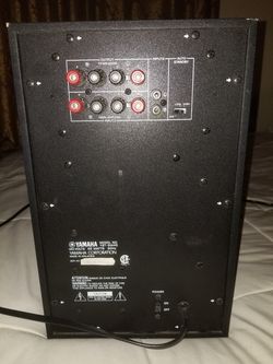 Yamaha sub woofer