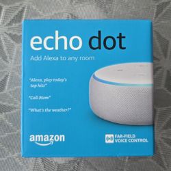 Amazon Echo Dot 3rd Gen New Open Box