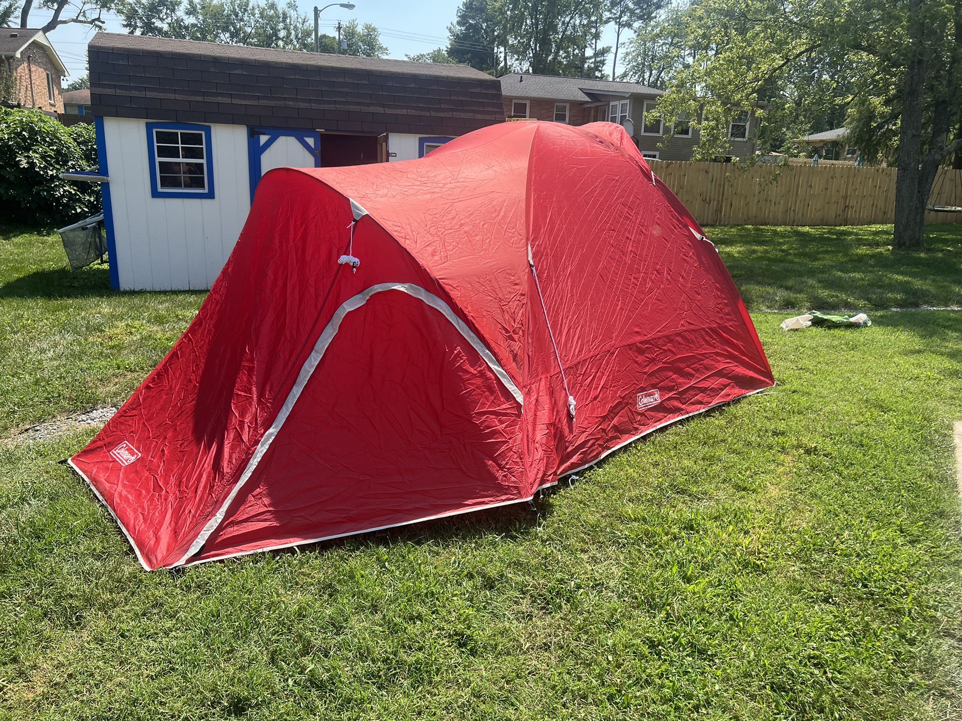 Coleman hooligan 4 person tent sales