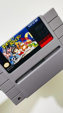 Pocky & Rocky For Super Nintendo SNES Game Cartridge