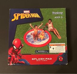 Bestway Marvel: Splash Pad - Spider-Man 65” Inflatable Sprinkler - NEW