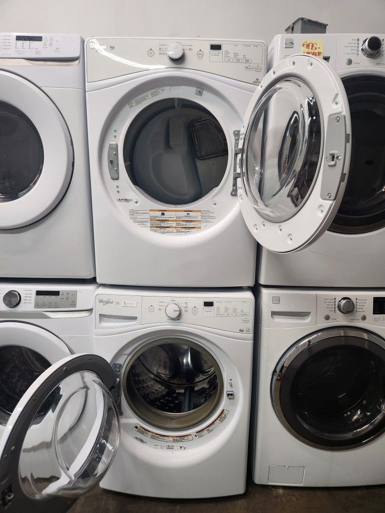 👌💢SET WHIRPOOL WASHER AND DRYER WITH WARRANTY