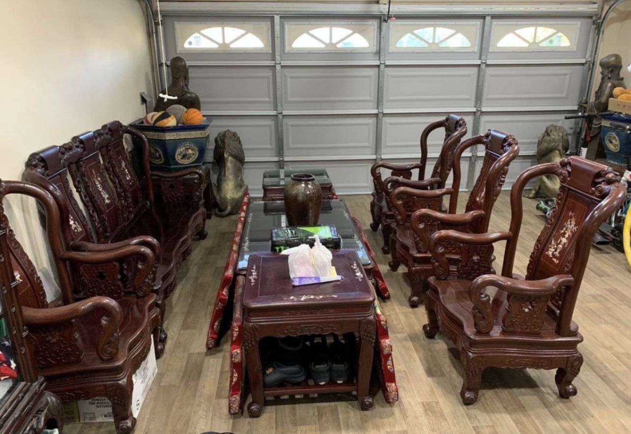Rosewood Furniture Set
