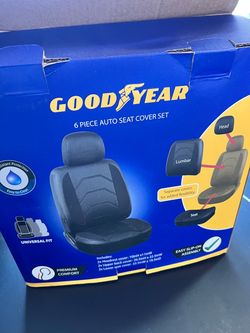 Goodyear 6-Piece Auto Seat Cover Set