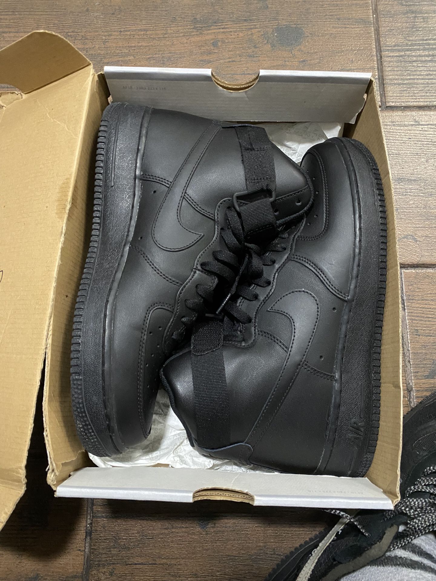 Black Nike Air Force $60 FIRM