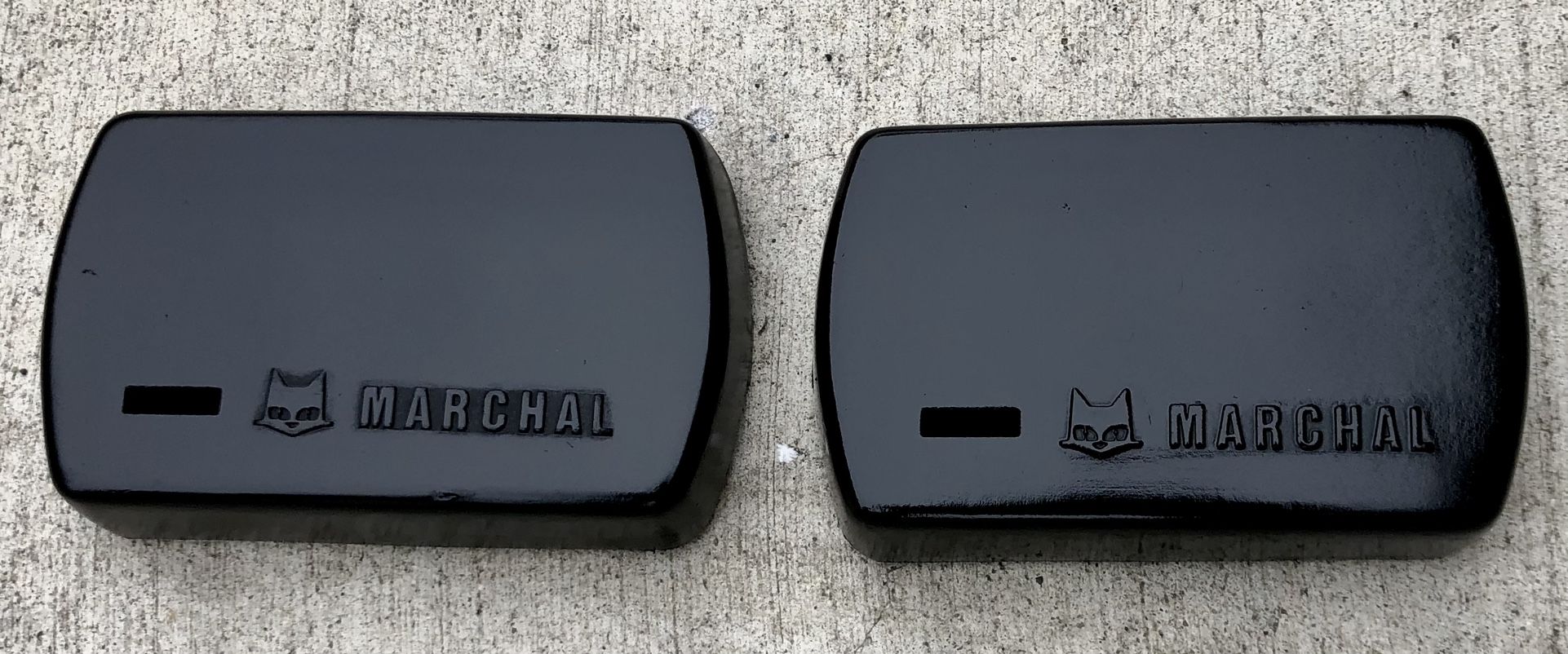 Original Marchal Fog Light Covers * Mustang Foxbody 5.0 750 759