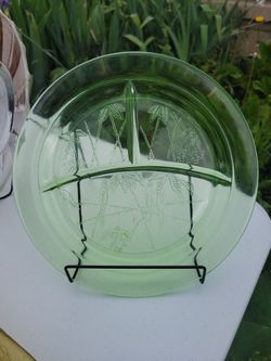 Vintage Urianium Glass