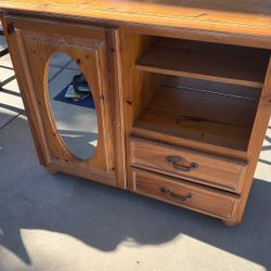 Solid Wood Vintage Dresser